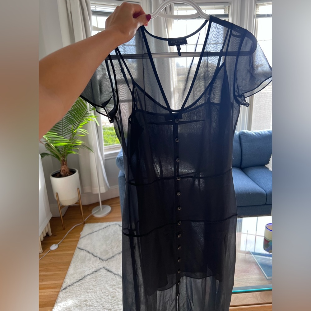 Rag & Bone XXS chiffon slip